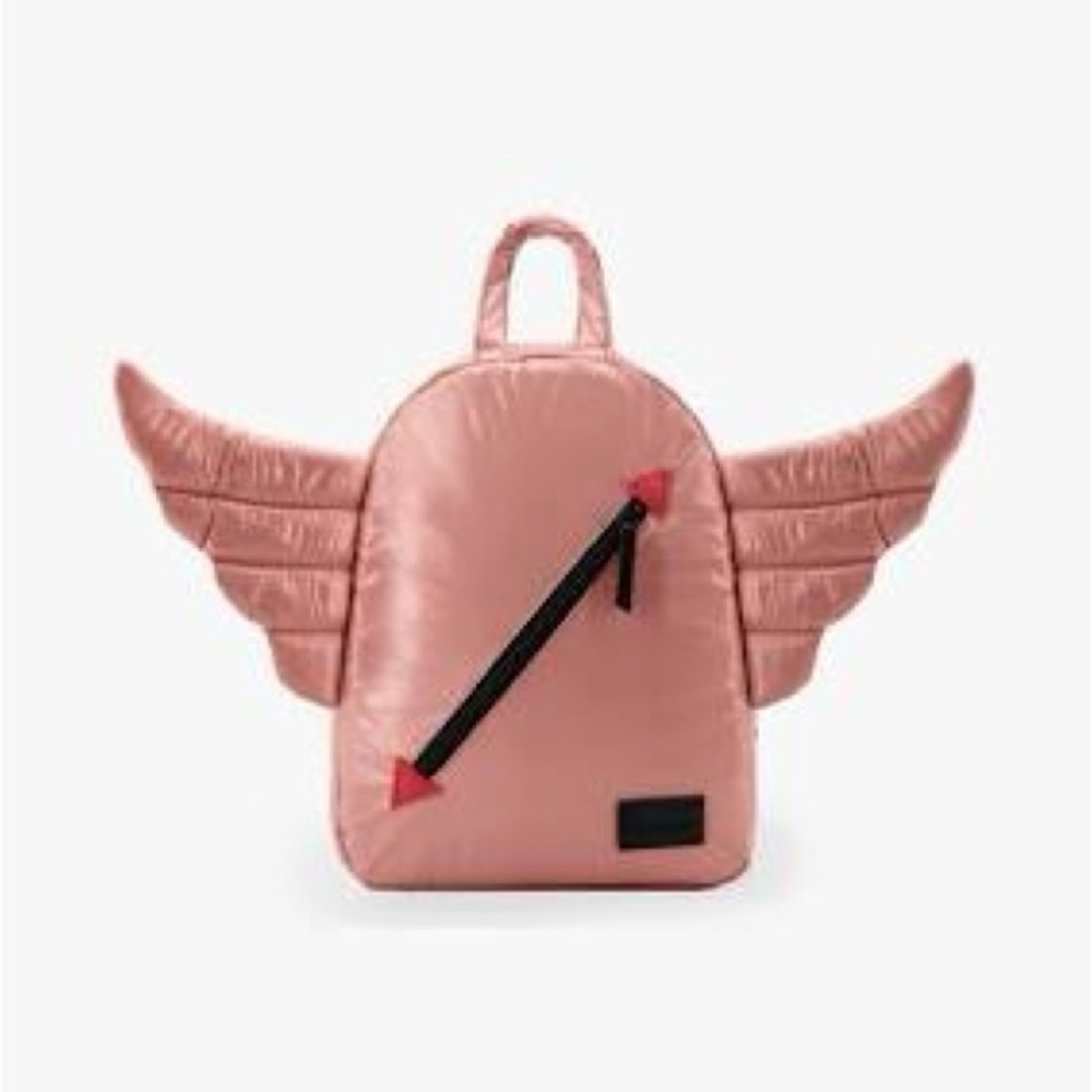 NWT 7am Enfant Mini Wings Backpack in Rose Dawn Pink